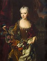 1727 Maria Anna of Austria, sister of Maria Theresia by Andreas Moller (Kunsthistorisches Museum ...