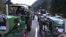Oldtimer traktor WM 2014 Grossglockner /1 - YouTube