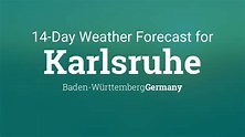 Karlsruhe, Baden-Württemberg, Germany 14 day weather forecast