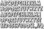 Identifont - Thats All Folks Outline