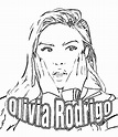 Printable Olivia Rodrigo coloring page - Download, Print or Color ...