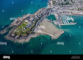 France, Manche, Cotentin, Granville (aerial view Stock Photo - Alamy
