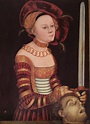 Judith - Lucas Cranach the Elder - WikiArt.org - encyclopedia of visual ...