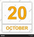 October 20. Day On Image & Photo (Free Trial) | Bigstock