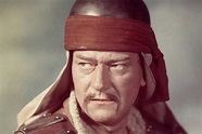 Duke as Genghis Khan in "The Conqueror" (1956) | John wayne, John wayne ...