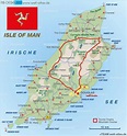 Mapas da Ilha de Man | Reino Unido
