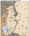 Detailed Map of the Golan Heights by Cameron-J-Nunley on DeviantArt