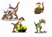 Jurassic Chibi by March90 on @DeviantArt Lego Jurassic, Jurassic World ...