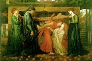 Dante's Dream 1871 by Dante Gabriel Rossetti Painting by Art Anthology