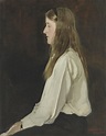 SIR WILLIAM NICHOLSON (1872-1949), Portrait of Diamond Hardinge ...