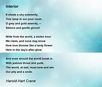 Interior Poem by Harold Hart Crane - Poem Hunter