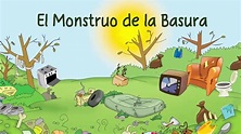 Cuento ecológico: El monstruo de la Basura!! - YouTube