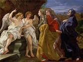 The Three Marys At The Sepulchre Painting by Il Baciccio - Pixels