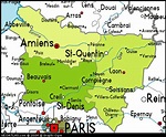 Amiens Map - France