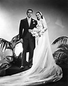 Tyrone Power and 2nd wife Linda Christian, 1949 | Hollywood wedding ...