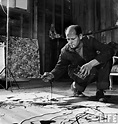 ~ amqr ~: Jackson Pollock en su estudio