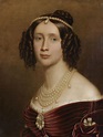 1842 Maria Anna of Bavaria, Queen of Saxony by Joseph Karl Stieler (location unknown to gogm ...