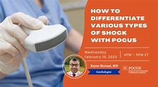 How to Differentiate Various Types of Shock with POCUS | Point-of-Care ...