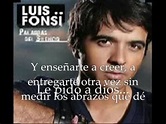Aqui estoy yo -Luis Fonsi (letra) - YouTube