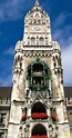 Rathaus-Glockenspiel part of the Town Hall Marienplatz in Munich ...
