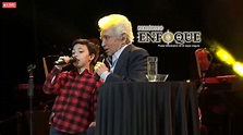 Alberto Vázquez cantó con su hijo Juan Alberto, en su show online el 07 de mayo de 2021