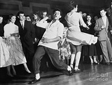 Teenagers Dancing To Rock And Roll by Bettmann