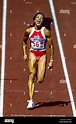 Florence Griffith Joyner (USA) gewinnt die Goldmedaille im 100-m-Finale ...