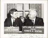 Photograph of Senator John F. Kennedy and Senator Kenneth Keating – All ...