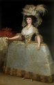 ca. 1789 Maria Luisa de Parma con tontillo by Francisco Jose de Goya y ...
