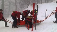 Michael Schumacher first image from ski crash site in Meribel, France ...