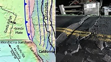 Terremoto en el norte California: triple unión tectónica fue la ...