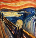 Edvard Munch: L'urlo (1893 su cartone con olio, tempera e pastello)