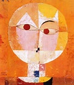 Paul Klee Head of Man Going Senile C 1922 painting - Head of Man Going ...