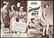 Filmprogramm IFB Nr. 6185, Ein Leutnant und ein Bett, Jim Hutton, Paula ...
