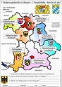 Bayern Regierungsbezirke Karte