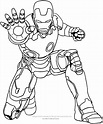 Dibujos de Iron Man Divertidos para colorear e imprimir - Frikinerd