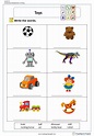 Toys English Worksheet – English Treasure Trove