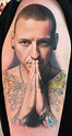 Chester Bennington By David Corden at Semper Tattoo (Edinburgh ...