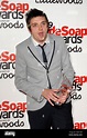 Craig Gazey with the Best Newcomer award at the 2009 Inside Soap Awards ...