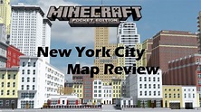 Minecraft Pocket Edition - New York City (map review) - YouTube