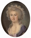 Ecole française du XVIIIe siècle - Portrait présumé de Madame Elisabeth ...