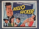 HELLO SUCKER (Universal) 1941 Title Card +(7) Lobby Cards For Sale