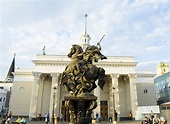 Moscú, Monumento a San Jorge Imagen de archivo editorial - Imagen de ...