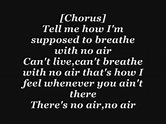 Jordin Sparks ft Chris Brown - No Air Lyrics - YouTube