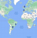 Inglaterra - Google My Maps