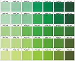 couleurs | Green colour palette, Green color swatch, Pms color chart