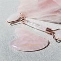 Rose Quartz Gua Sha Facial Tool — Green Envee Wholesale - Fresh Botanic ...