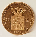 The Netherlands - 10 guilder 1879/77 year modification - - Catawiki