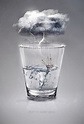 STORM IN WATER GLASS on Behance