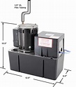 CB504UL Large Condensate Pump, 460V, 50 Foot Max Lift - Beckett Pumps